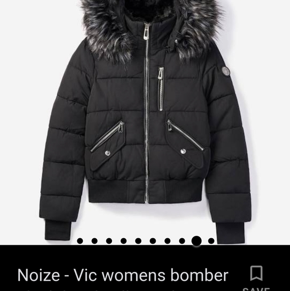 Needs to go !! Noize Vic heavyweight bomber jacket🔥 szS still selling @ 295+TX - Picture 5 of 6